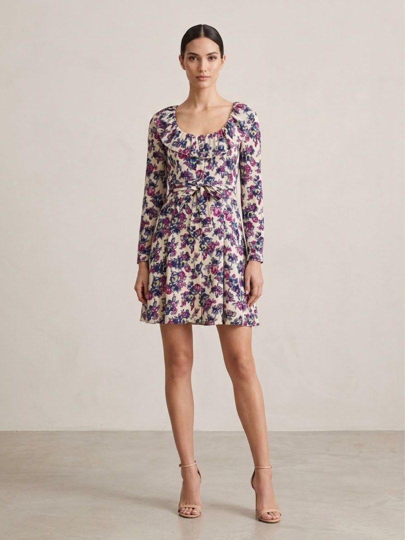 MAX & CO PRINTED SILK BELTED DRESS (Category: Dresses) located in Pasig City. Submitted by vetementsdemanila (Listing ID 1461493768, Image 1). Description: MAX & CO PRINTED SILK BELTED DRESS New without tags Size: US0 Bust: 34 inches Waist: 28 inches Length: 34 inches P1950 PLUS SHIPPING.
