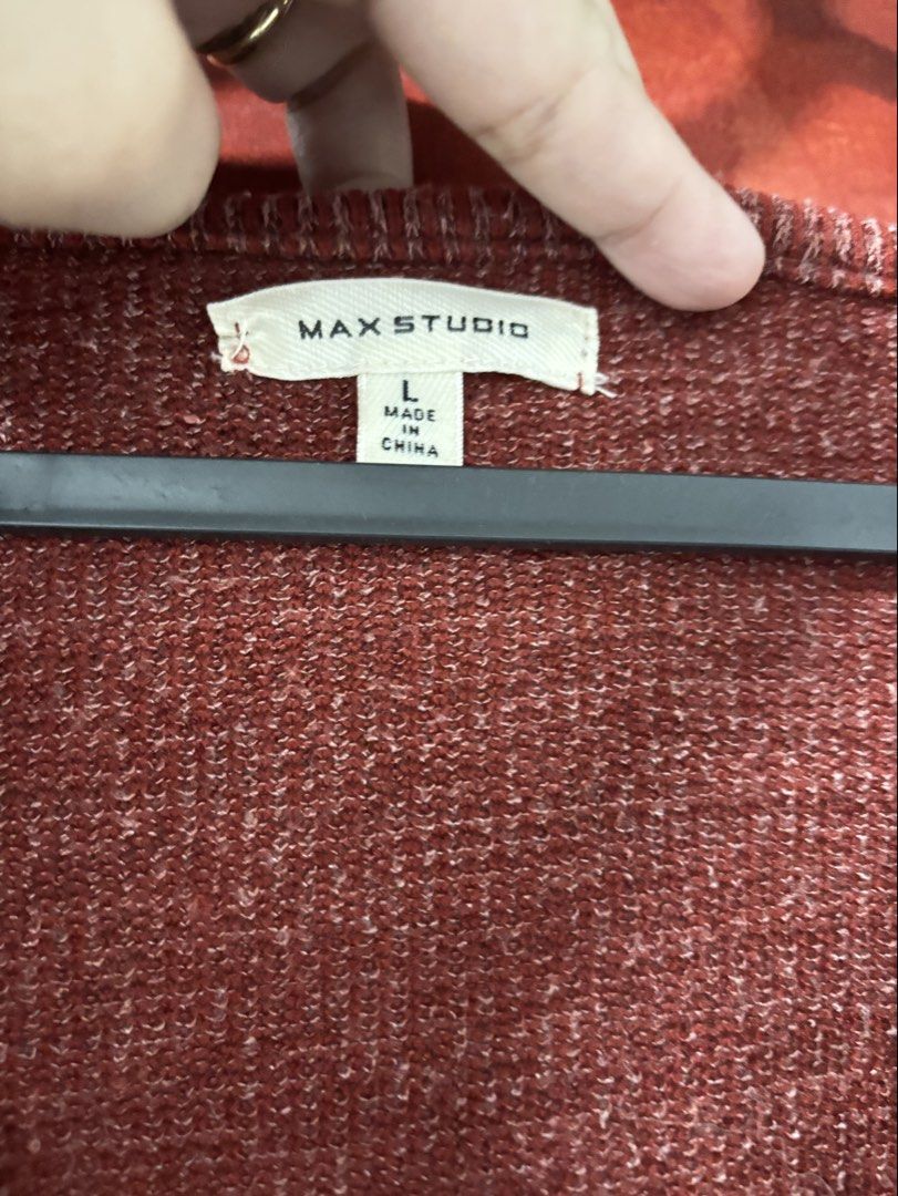 Max studio Large on tag (Category: Dresses) located in Imus. Submitted by littlebooythriftstore (Listing ID 1461348734, Image 3). Description: Bacoor.