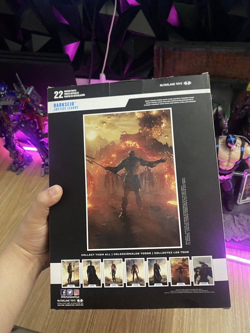 McFarlane Toys - Darkseid Megafig (Category: Figurines & Statues) located in Manila. Submitted by castillo1372096 (Listing ID 1461337935, Image 3). Description: FOR SALE! 1200 pesos only! Darkseid from Justice League 2021 Movie Laguna meetups but can ship via Lalamove or LBC.