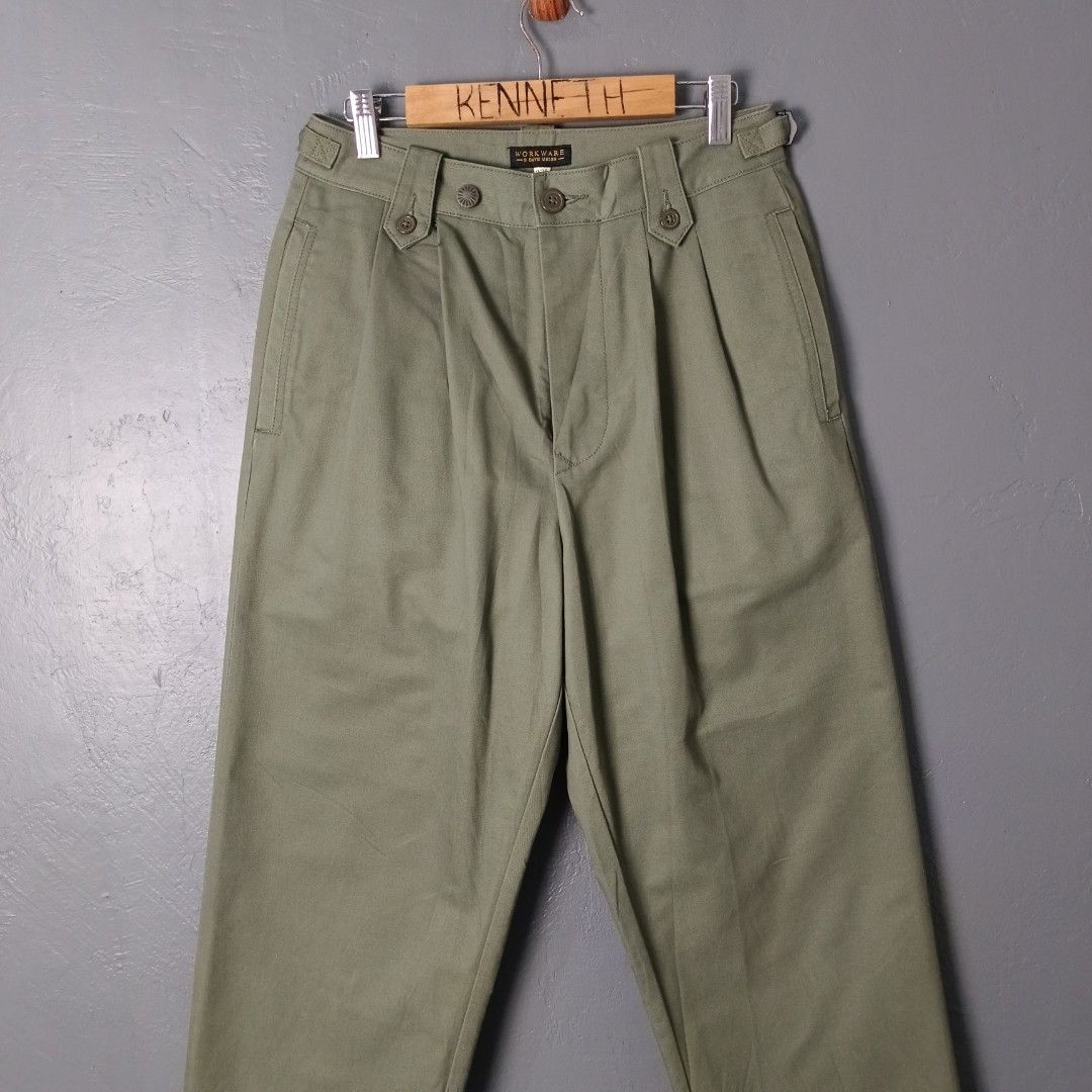Men's - WORKWARE - 3 Days Union (Category: Trousers) located in Bacolod City. Submitted by drop.ph (Listing ID 1461447287, Image 1). Description: WORKWARE - 3 Days Union Authentic *Button Fly *Fits 28, Length - 36.5, Leg Opening - 8.5 *Excellent *No Flaws *Price: 1,500php *Add SF if outside Bacolod City.