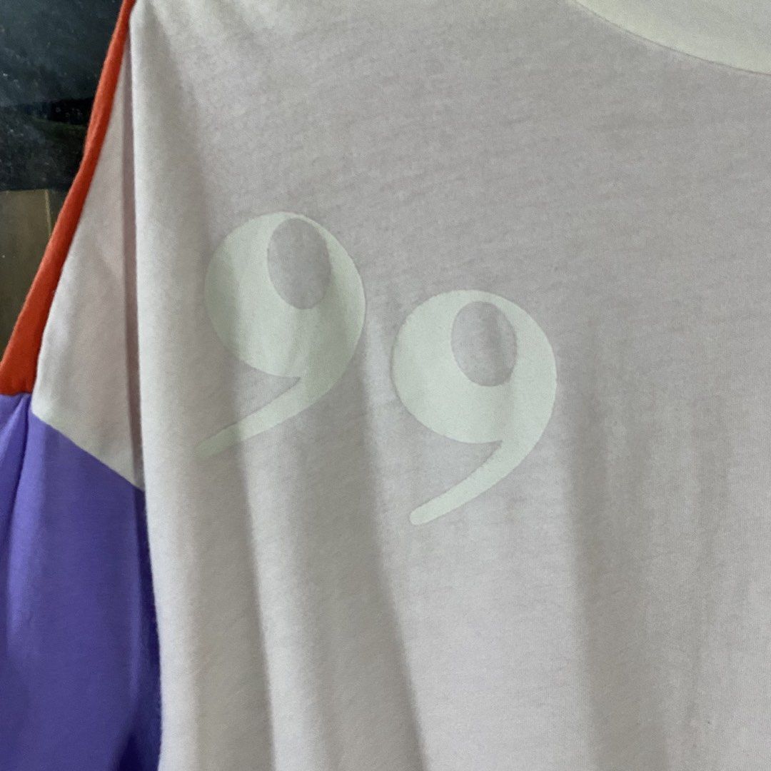 Mercibeaucoup Multicolored Asymmetrical Shirt (Category: Luxury Apparel) located in Baguio. Submitted by goodfinds2600v2 (Listing ID 1461516588, Image 3). Description: Size on tag: 1 fits M-L Dimensions: L-28 W/Bust-25 Description: unisex, boxy fitting Condition: Excellent Issue/s: — .