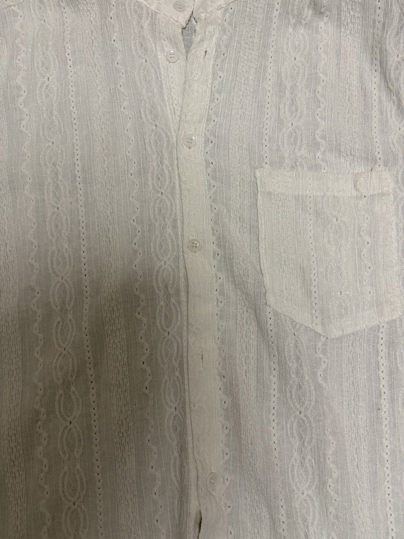Mesh polo white (Category: Tshirts & Polo Shirts ) located in Manila. Submitted by weaniceteee (Listing ID 1461450174, Image 2). Description: - Nego, pm for more deets -L-XL.