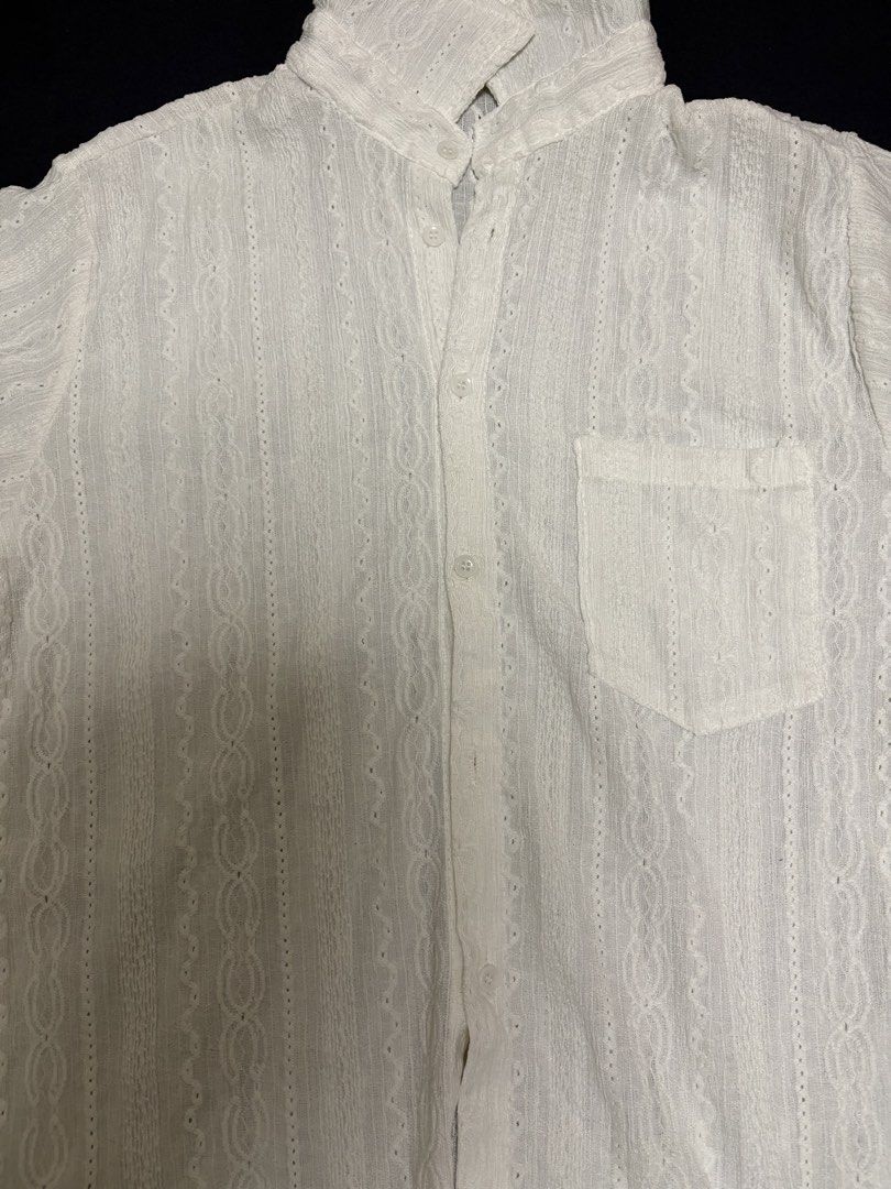 Mesh polo white (Category: Tshirts & Polo Shirts ) located in Manila. Submitted by weaniceteee (Listing ID 1461450174, Image 3). Description: - Nego, pm for more deets -L-XL.