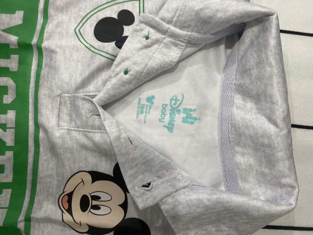 Mickey mouse (Category: Babies & Kids Fashion) located in Apalit. Submitted by gemstone2953337 (Listing ID 1461553154, Image 2). Description: Worn once lang po maliit po ky baby ko kya need to let go🫶🏼 package po ito from canada.