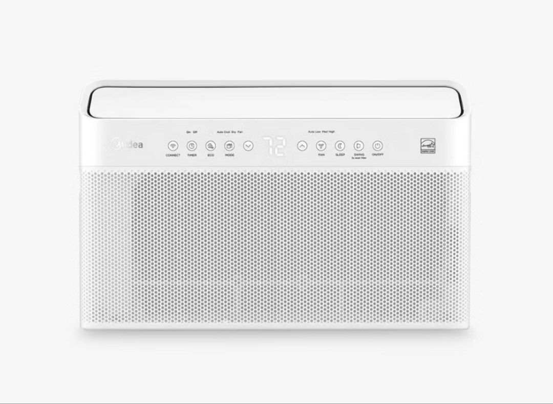 Midea Window Air Conditioner (Category: Air Conditioning and Heating) located in Caloocan City. Submitted by ptrck1 (Listing ID 1461557564, Image 1). Description: - Midea Window Air Conditioner - Digital display showing current temperature (e.g., 72°F) - Multiple cooling modes: ECO and Sleep - Swing function for adjustable air direction - Easy-to-clean air filter - Perfect for cooling down any room.