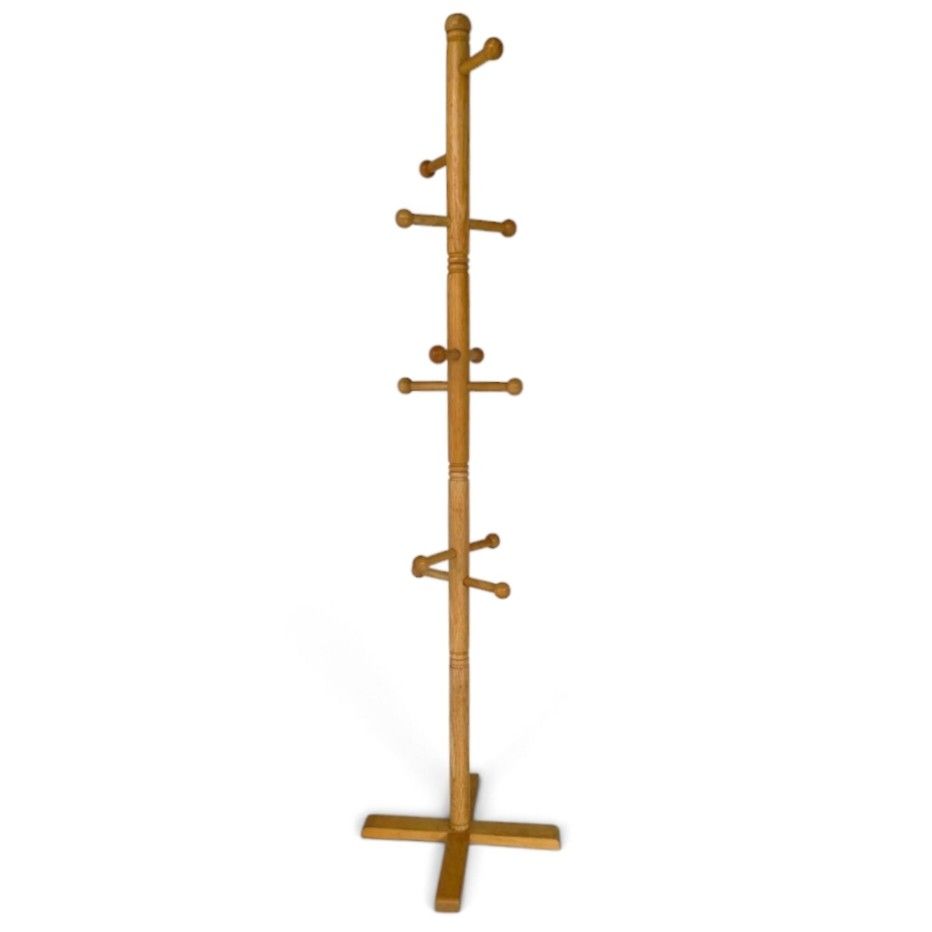 MINIMALIST SOLID WOOD COAT RACK/HAT RACK (Category: Clothes Drying Rack) located in Bulacan. Submitted by by_adette (Listing ID 1461544954, Image 3). Description: MINIMALIST SOLID WOOD COAT RACK/HAT RACK Measurements: L14"xW17"xH56".