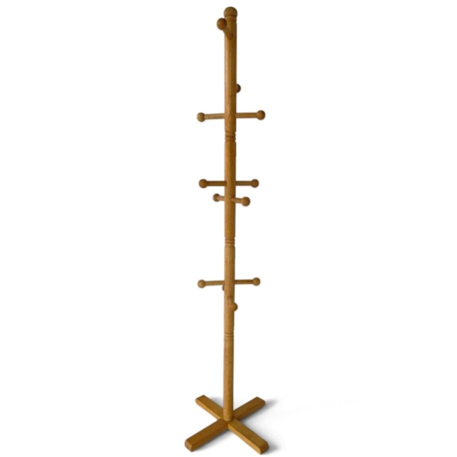 MINIMALIST SOLID WOOD COAT RACK/HAT RACK (Category: Clothes Drying Rack) located in Bulacan. Submitted by by_adette (Listing ID 1461544954, Image 1). Description: MINIMALIST SOLID WOOD COAT RACK/HAT RACK Measurements: L14"xW17"xH56".