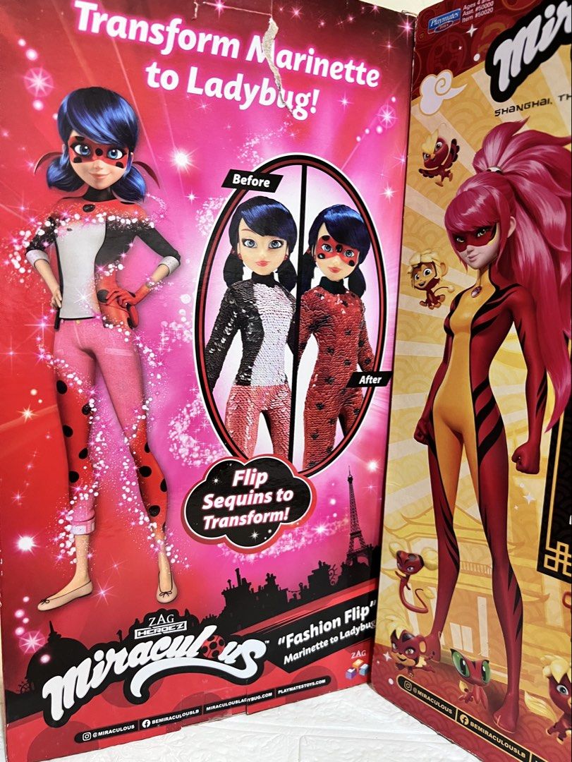 MIRACULOUS MARINETTE or LADY DRAGON (Category: Figurines & Statues) located in Imus. Submitted by budget-friendly (Listing ID 1461411259, Image 2). Description: Brand new. P995 for Lady Dragon P1195 for MARINETTE .