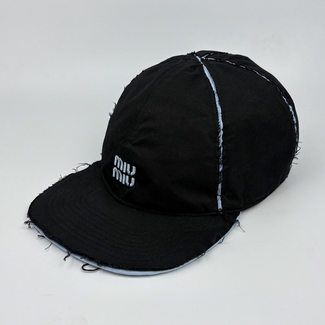 Miu Miu - Drill and Poplin Baseball Cap (Category: Caps & Hats) located in Bacolod City. Submitted by cast.archives (Listing ID 1461507197, Image 1). Description: Miu Miu - Drill and Poplin Baseball Cap Size: Osfa Condition: Excellent Flaw: None.