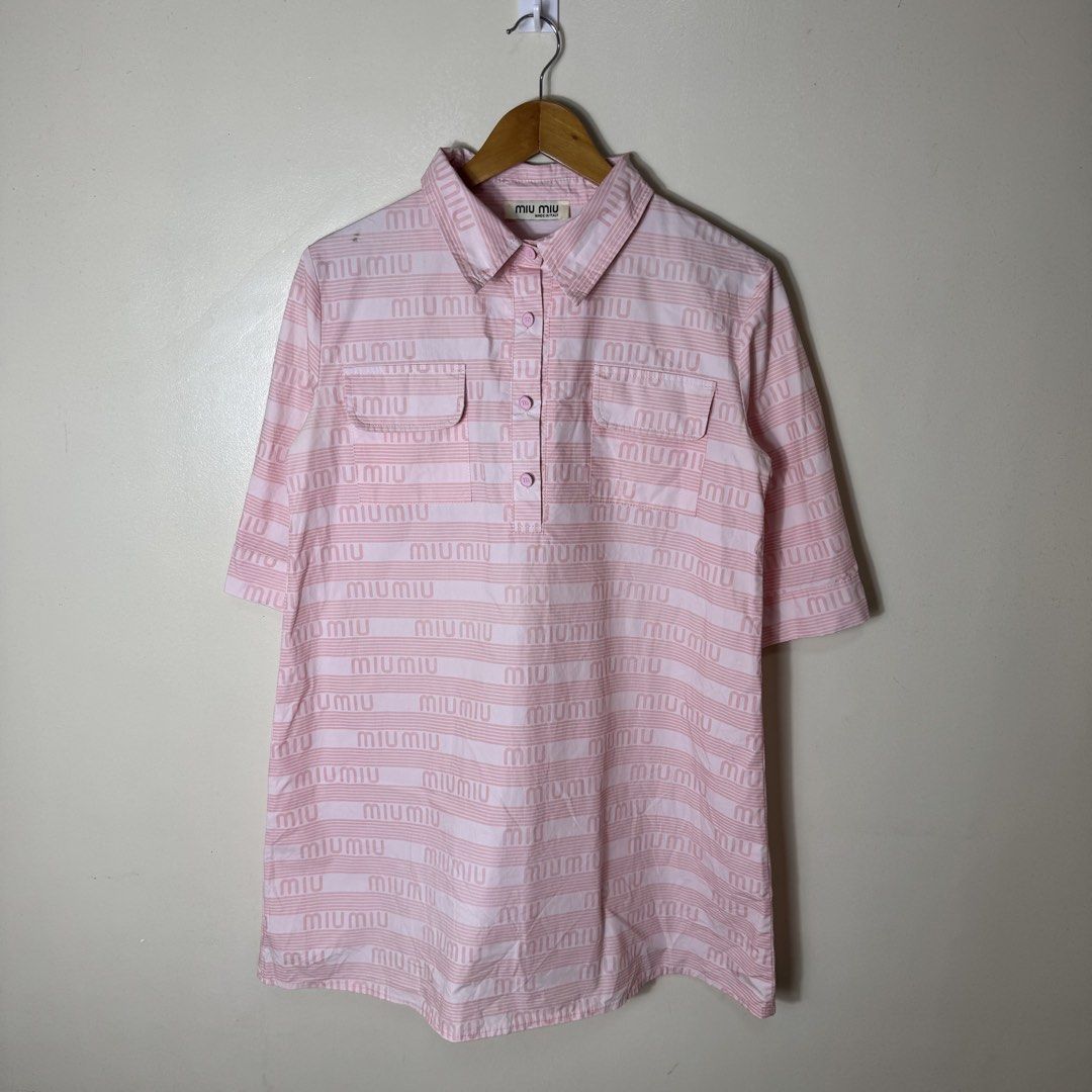 Miumiu Dress (Category: Others Tops) located in Davao. Submitted by cmbs141022 (Listing ID 1461479615, Image 1). Description: Miumiu Size M Dimension: L 31" , W 19" Condition: 9/10 excellent ₱700.