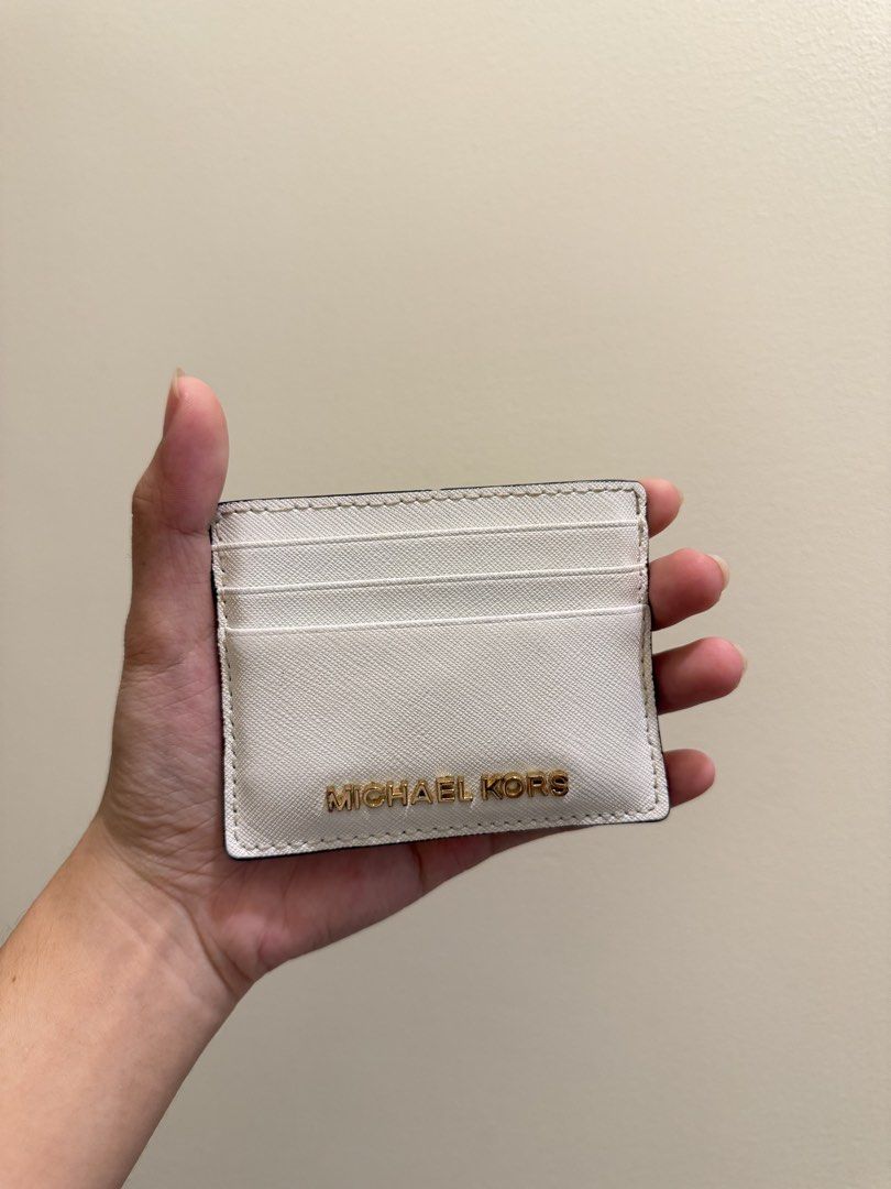 MK Cardholder - White (Category: Wallets & Card holders) located in Manila. Submitted by xmagic.shopx (Listing ID 1461421559, Image 1). Description: Auntentic..