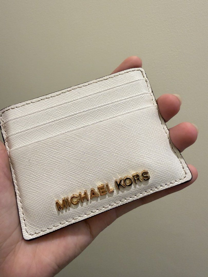 MK Cardholder - White (Category: Wallets & Card holders) located in Manila. Submitted by xmagic.shopx (Listing ID 1461421559, Image 2). Description: Auntentic..