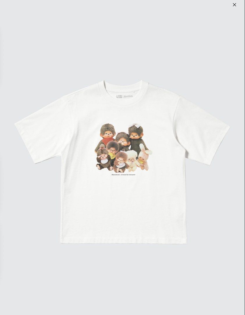 Monchhichi Uniqlo Tee in Large (Category: Shirts) located in Quezon City. Submitted by sullenangel (Listing ID 1461529245, Image 1). Description: only tried once with tag.