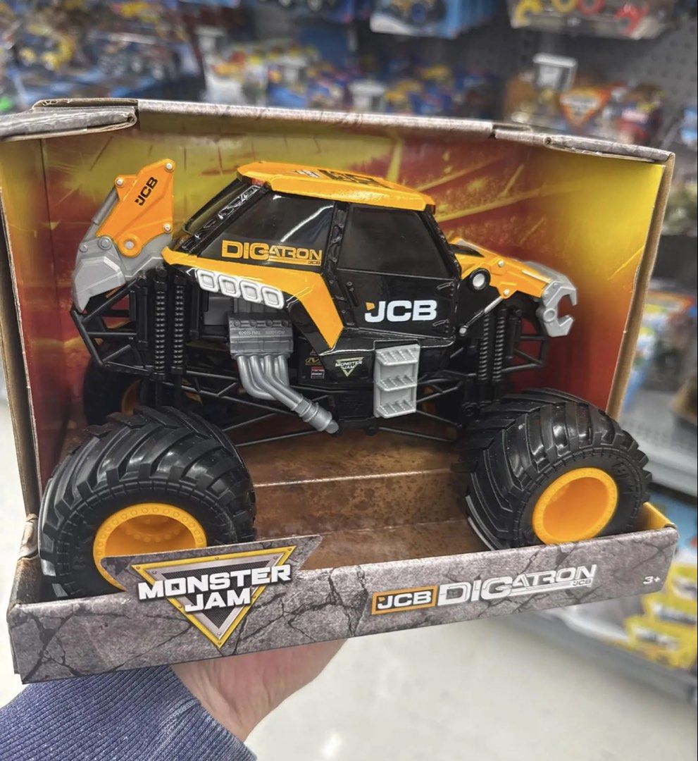 Monster Jam Digatron (Category: Infant Playtime) located in Quezon City. Submitted by euphoria_mnl (Listing ID 1461479489, Image 1). Description: Bought for 1200 Barely played with Decluttering.