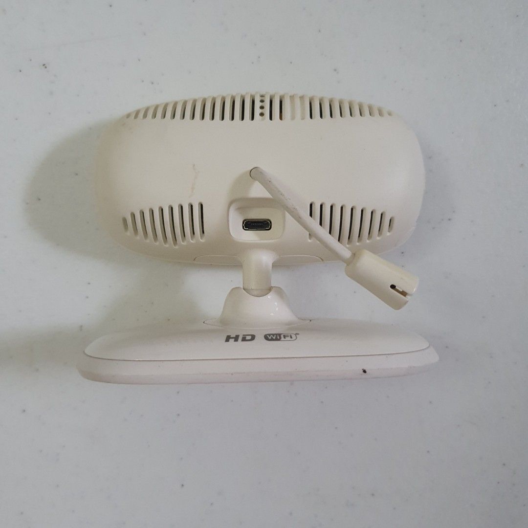 Motorola HD WiFi home video camera (Category: Motorola) located in Paranaque City. Submitted by cobien (Listing ID 1461396855, Image 2). Description: - Motorola HD WiFi Camera - Includes power adapter and cable - old model - In good working condition - no storage.