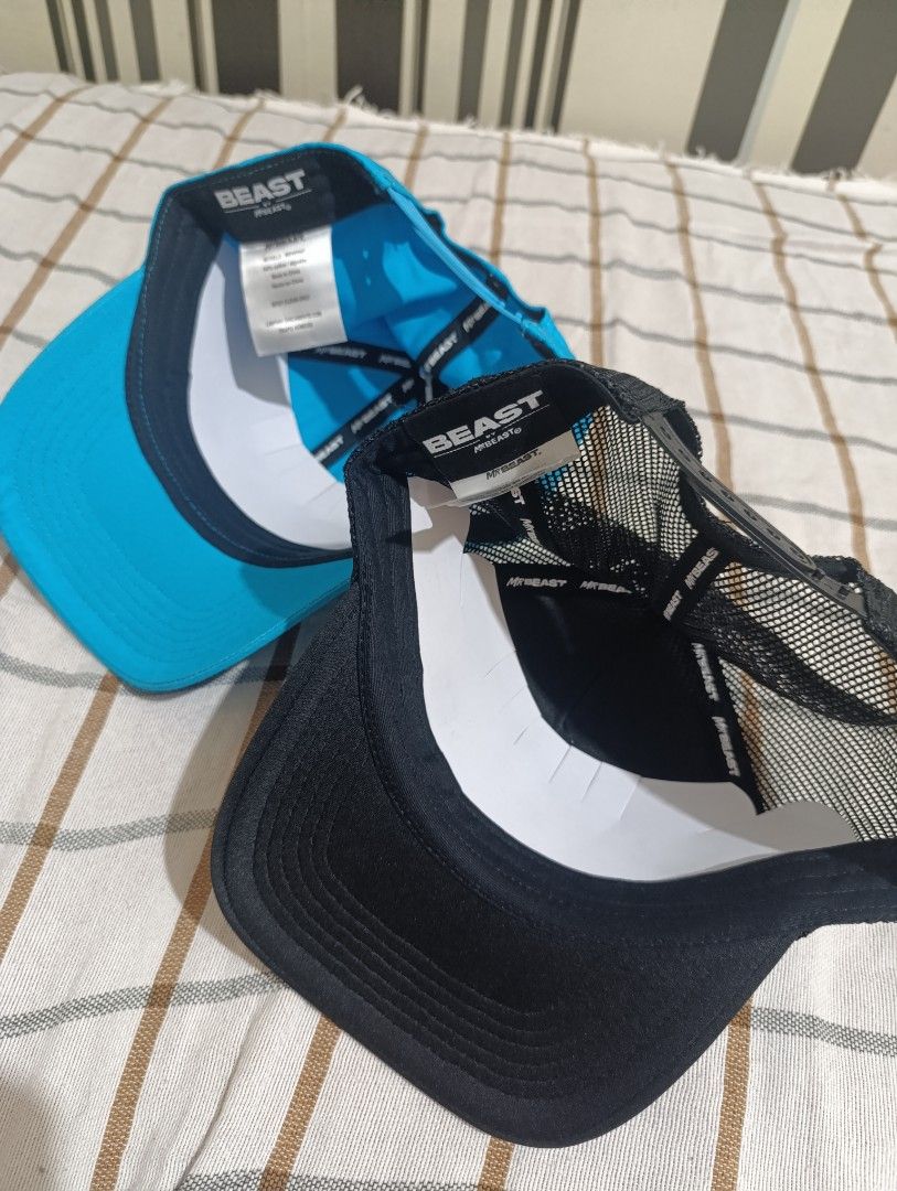 MR BEAST CAPS (Category: Caps & Hats) located in Manila. Submitted by mnla.thriftshop (Listing ID 1461349851, Image 3). Description: 400 each 750 aspack sampaloc manila location.