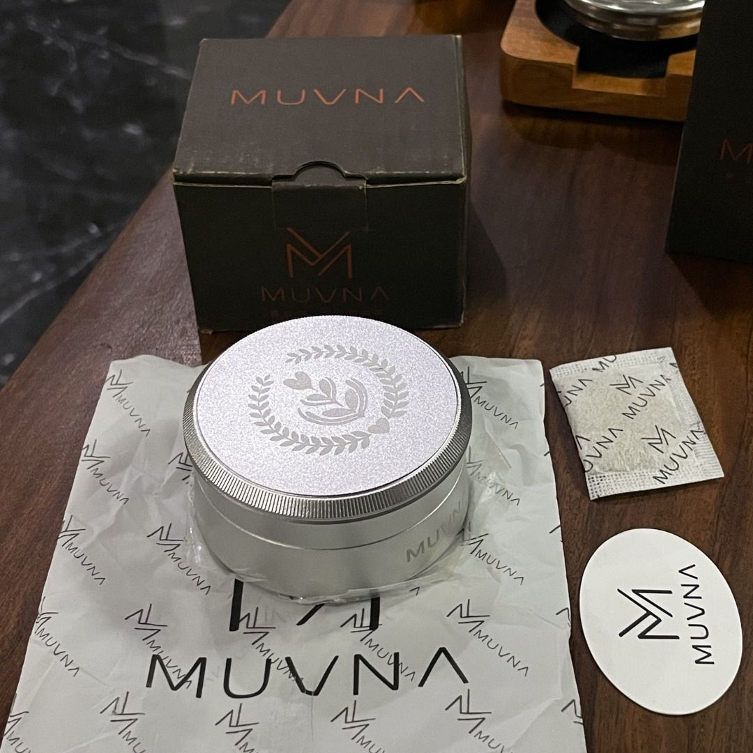 Muvna Coffee Gravity Distributor/Leveler 58.35mm (Category: Coffee Machines & Makers) located in Dasmarinas. Submitted by iamjpbm (Listing ID 1461556893, Image 3). Description: Muvna Gravity Distributor/Leveler Brand new with box - 58.35mm - Aluminum alloy + stainless steel - Gravity mechanism RFS: Declutter/Need funds Location: Dasma, Cavite.