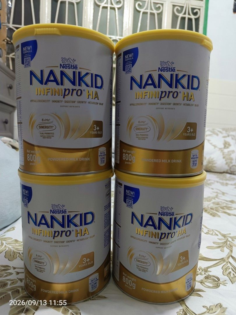 Nankid Infinipro HA 3+ 800g - 800 each (Category: Weaning & Toddler Feeding) located in Taguig. Submitted by thebelgas (Listing ID 1461356485, Image 1). Description: .