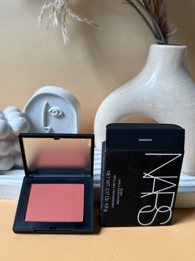 Nars Blush in Obssesion Full Size (Category: Makeup) located in Taytay. Submitted by betterthanbare (Listing ID 1461486363, Image 1). Description: New formulation and packaging (refillable) ❗️PAKIBASA BAGO MAG MINE PLS❗️ ✅ STRICTLY 1-2 DAYS RESERVATION ONLY ✅all prices are firm. Low ballers will not be entertained ✅all items are on hand and 100% guranteed authentic WHEN IN DOUBT DONT BUY ✅bawal sa super selan! Some boxes are deformed IF MAARTE SA