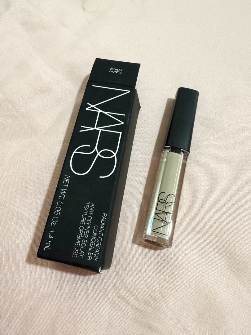 Nars Mini Radiant Creamy Concealer 1.4mL (Vanilla Light 2) (Category: Makeup) located in Monkayo. Submitted by mitchjeall19 (Listing ID 1461401540, Image 3). Description: Nars Mini Radiant Creamy Concealer Vol: 1.4mL Shade: Vanilla Light 2 100% Original, bought from Hongkong pasabuy RFS: Wrong item ordered.