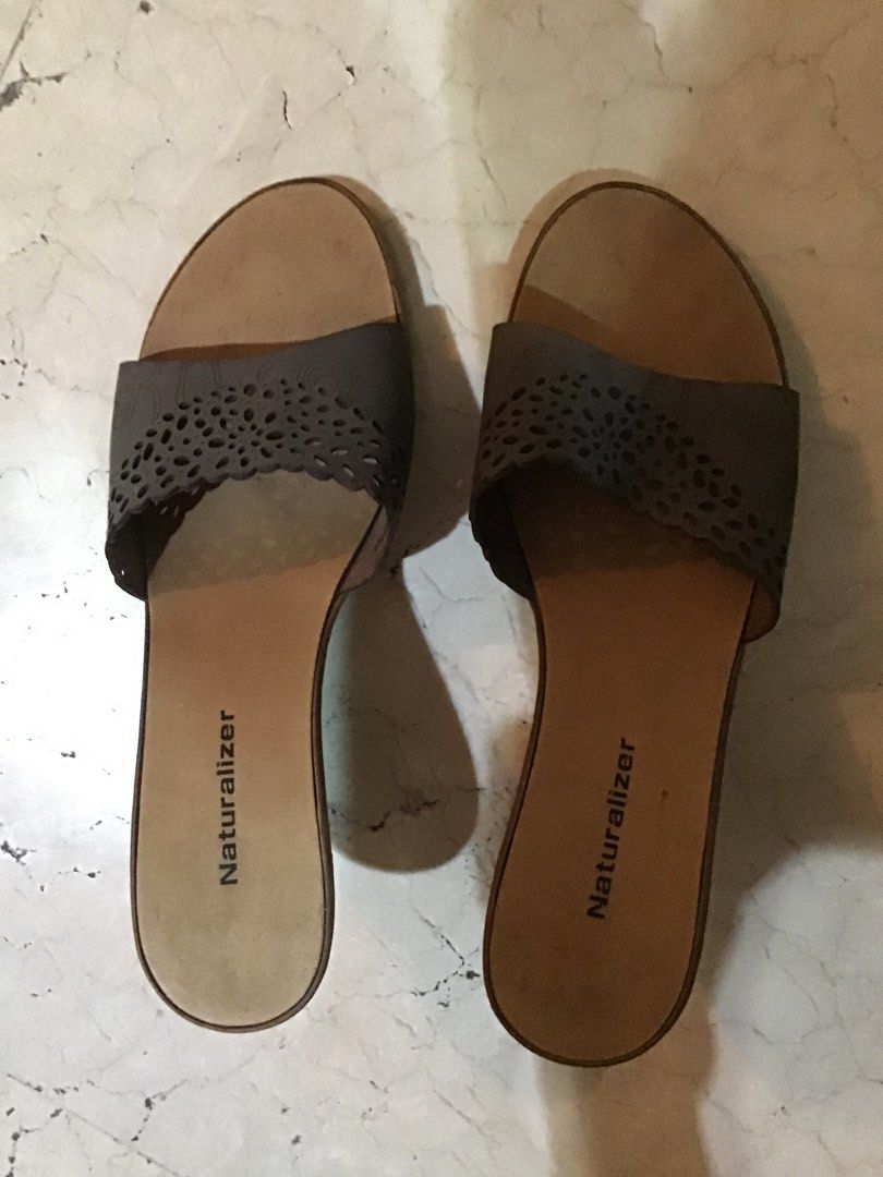 Naturalizer Wedge Sandals (Category: Wedges) located in Quezon City. Submitted by rollingstone03 (Listing ID 1461399135, Image 1). Description: - Brand: Naturalizer - Color: Aqua blue strap - Style: Wedge Sandals - Features: Cut-out detail on strap, comfortable wedge heel, easy slip-on style - Occasion: Casual wear or dressing up.