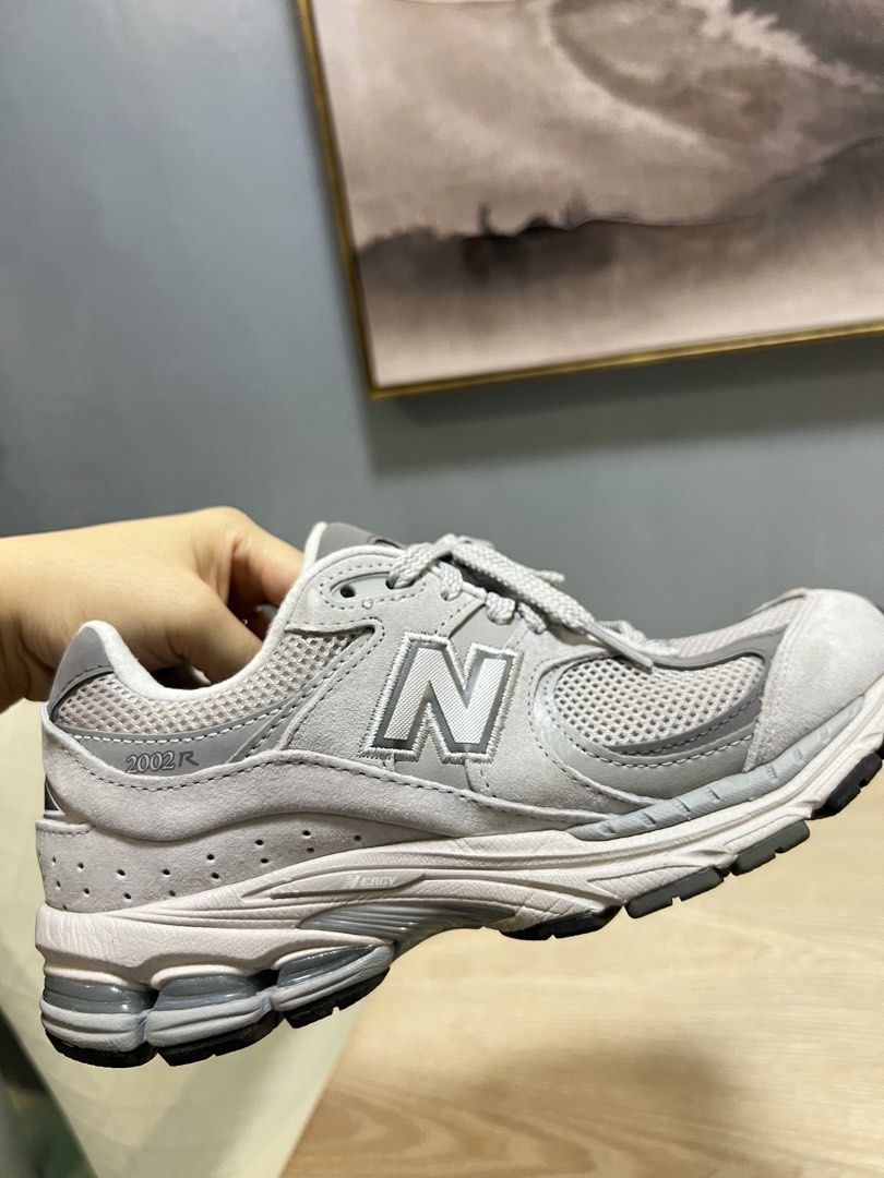 New Balance 2002R Grey (Category: Sneakers) located in Santa Rosa. Submitted by jeon_kookie13 (Listing ID 1461512670, Image 2). Description: New Balance 2002R Grey Bought in Japan 🇯🇵 Model: 2002R Style Code: ML2002R0 Width: D Size: US 5.5 | UK 5 | EU 38 | JPN 23.5 cm Condition: Excellent, worn only 3 times No original box, but can provide a box for shipping Location: Sta. Rosa, Laguna Shipping: Lalamove / J&T PM if interested! 😊.