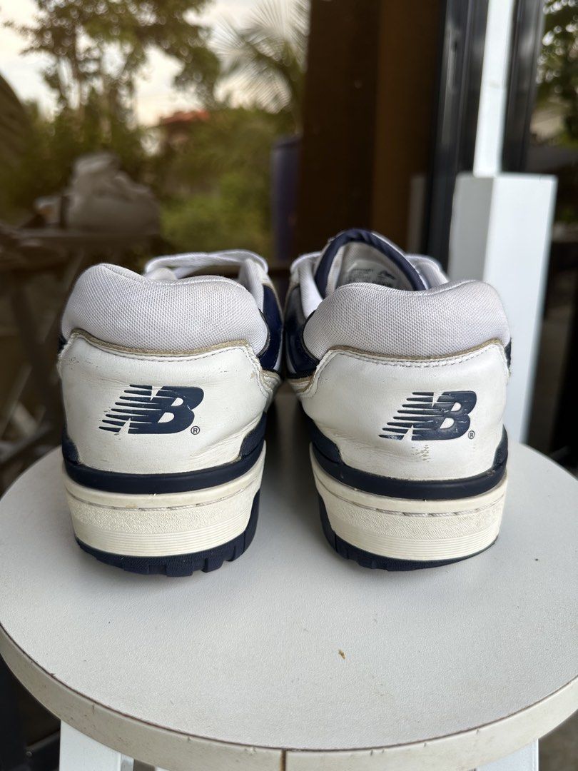 New balance 550 (Category: Sneakers) located in Butuan. Submitted by BytheriverClothing (Listing ID 1461427437, Image 2). Description: Issue: heel drag , signs of use(see last photos) Thrifted pair Size 9.5 US men Euro 43.