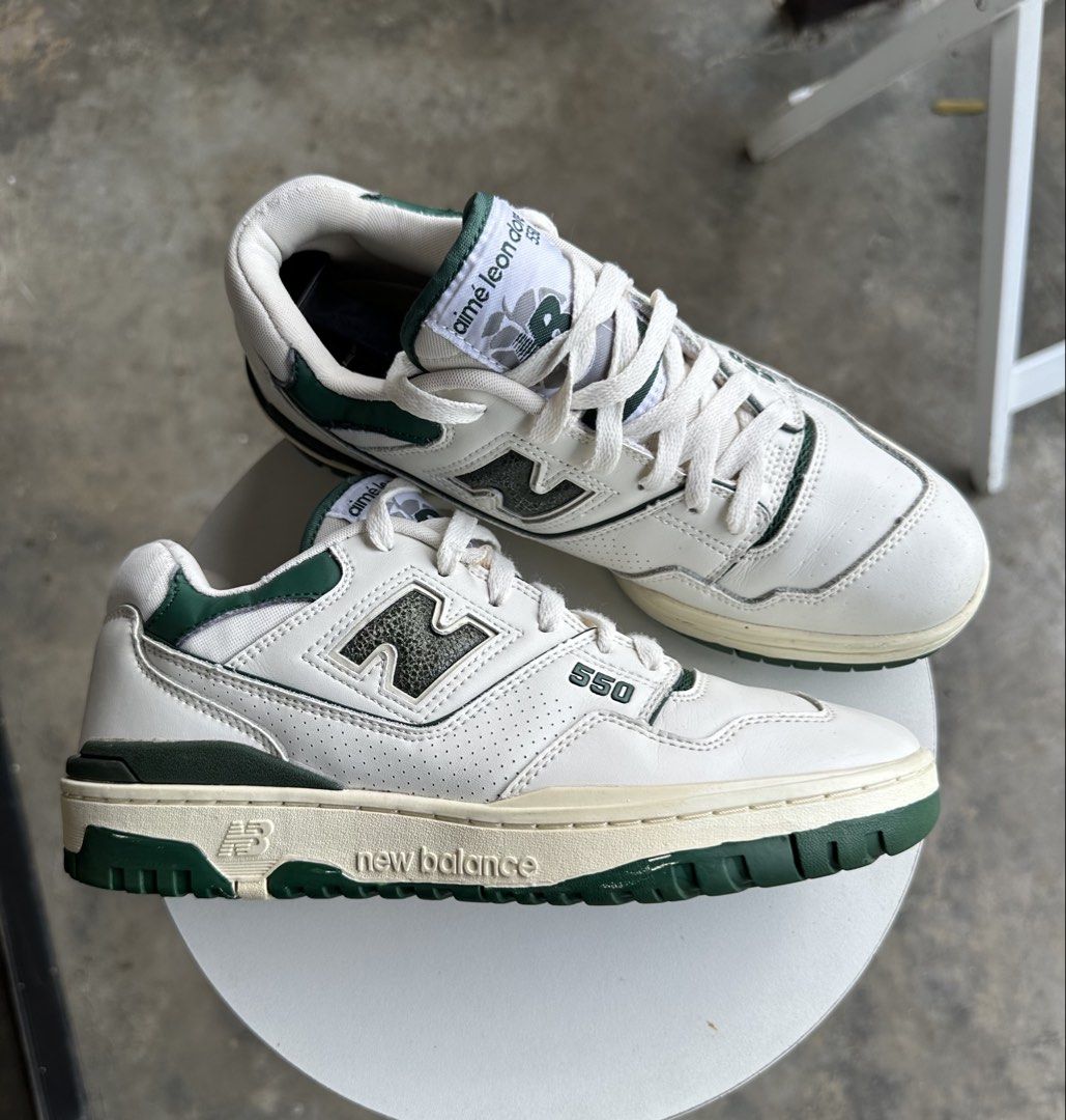 New Balance 550 Aimé Leon Dore Collaboration (Category: Sneakers) located in Butuan. Submitted by BytheriverClothing (Listing ID 1461429901, Image 1). Description: Excellent condition Thrifted pair only Negotiable Size 7 men.