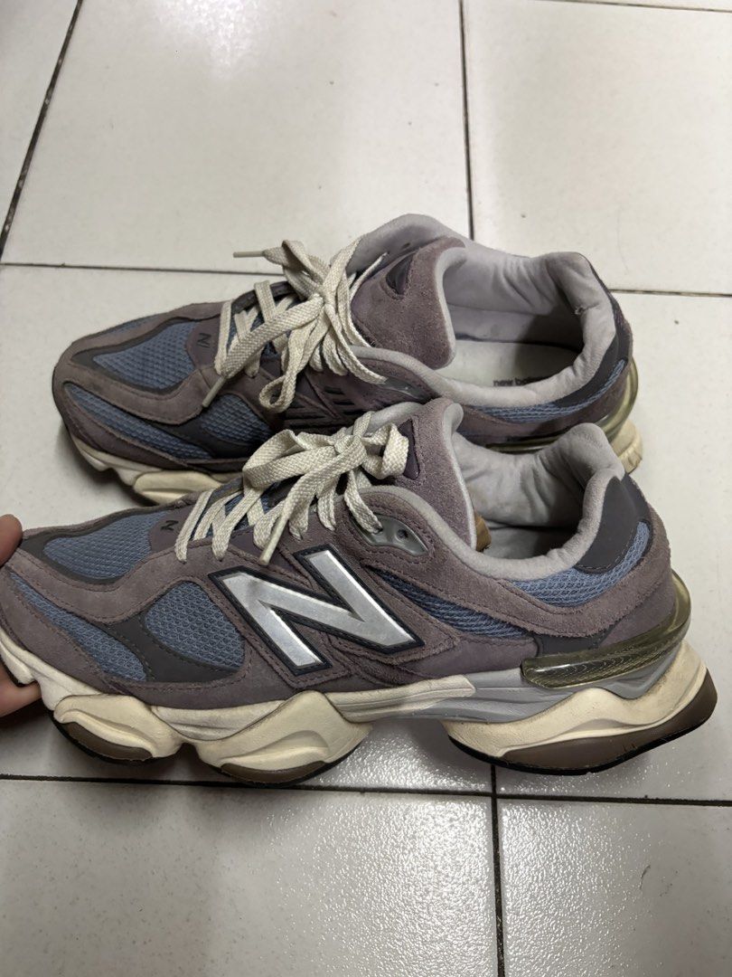 New Balance 9060 Shadow Purple (Category: Sneakers) located in Pasig City. Submitted by bootsoftravel_ph (Listing ID 1461558542, Image 3). Description: New Balance 9060 Shadow Purple used - Good FOR SALE Pair only FREE shipping!!! Issue: slight drags Price ₱3,000 size: EU 42.5 / UK 8.5 / US 9 Guaranteed 100% Legit 💯 We ship nationwide 🚚 .