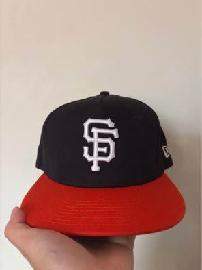 New Era Cap - SF (Category: Caps & Hats) located in Manila. Submitted by mundanethings (Listing ID 1461397674, Image 1). Description: Authentic New Era cap SF 9fifty Small to medium Black and orange Price still negotiable Good condition Location: Sta Mesa QC.