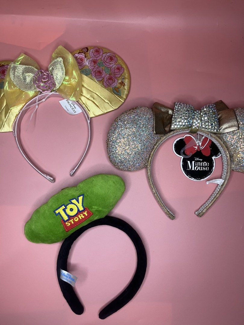 New sets! Disney Headbands (Category: Babies & Kids Fashion) located in Caloocan City. Submitted by snapshop_ph (Listing ID 1461397791, Image 1). Description: - Brand new Disney headbands available. - Designs include Minnie Mouse (glittery with rhinestones), Disney Princess (floral), and Toy Story (pea pod plushie). - Suitable for girls aged 4-12 years. - Perfect accessory for Disney fans. - Meetup location: Palmera Springs I Camarin, Lotus Stree