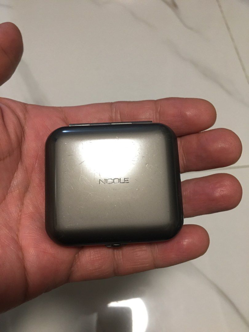 Nicole Portable Ashtray Pocket Ashtray (Category: Everything Else Others) located in Pasay City. Submitted by gilbertso62551 (Listing ID 1461386864, Image 3). Description: - Brand: Nicole - Material: Metal - Finish: Shiny - Feature: Flip-top lid - Size: Compact and portable - Ideal for: Personal use, on-the-go - Additional: Japanese instructions inside - As is,where is - Japan Surplus - Good condition .