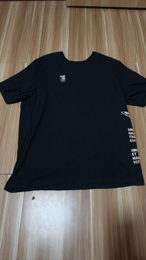 Nike & Air Jordan T-Shirts Bundle (Category: Tshirts & Polo Shirts ) located in Manila. Submitted by meymey.12 (Listing ID 1461515253, Image 1). Description: - Bundle of 4 t-shirts - Includes: 2 black Nike t-shirts, 1 black Air Jordan t-shirt, 1 white Air Jordan t-shirt - Perfect for casual wear - Selling as a set.