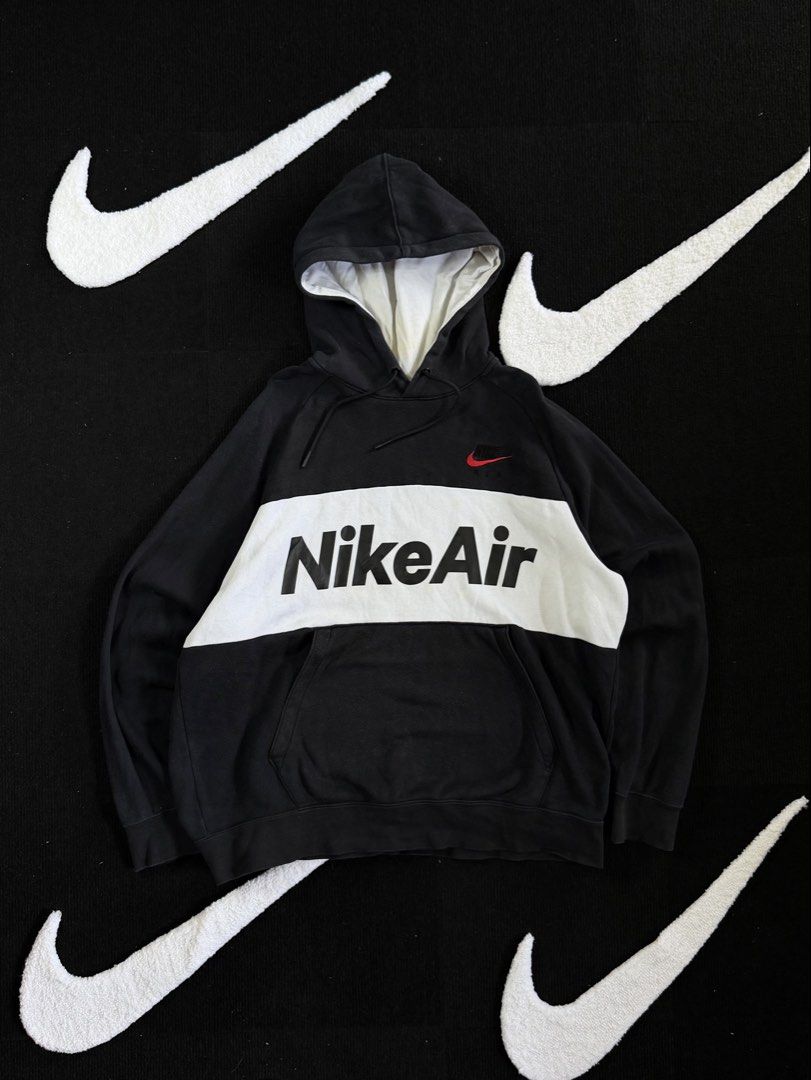 nike air hoodie jacket (Category: Activewear) located in Manila. Submitted by styleandfly191238 (Listing ID 1461333933, Image 1). Description: dimes length-28 width-24 color rate-9/10 issue none better in personal excllent conditions color may vary due to light good fittings unli vc and vouch for your assurance dm me for more inquiry .