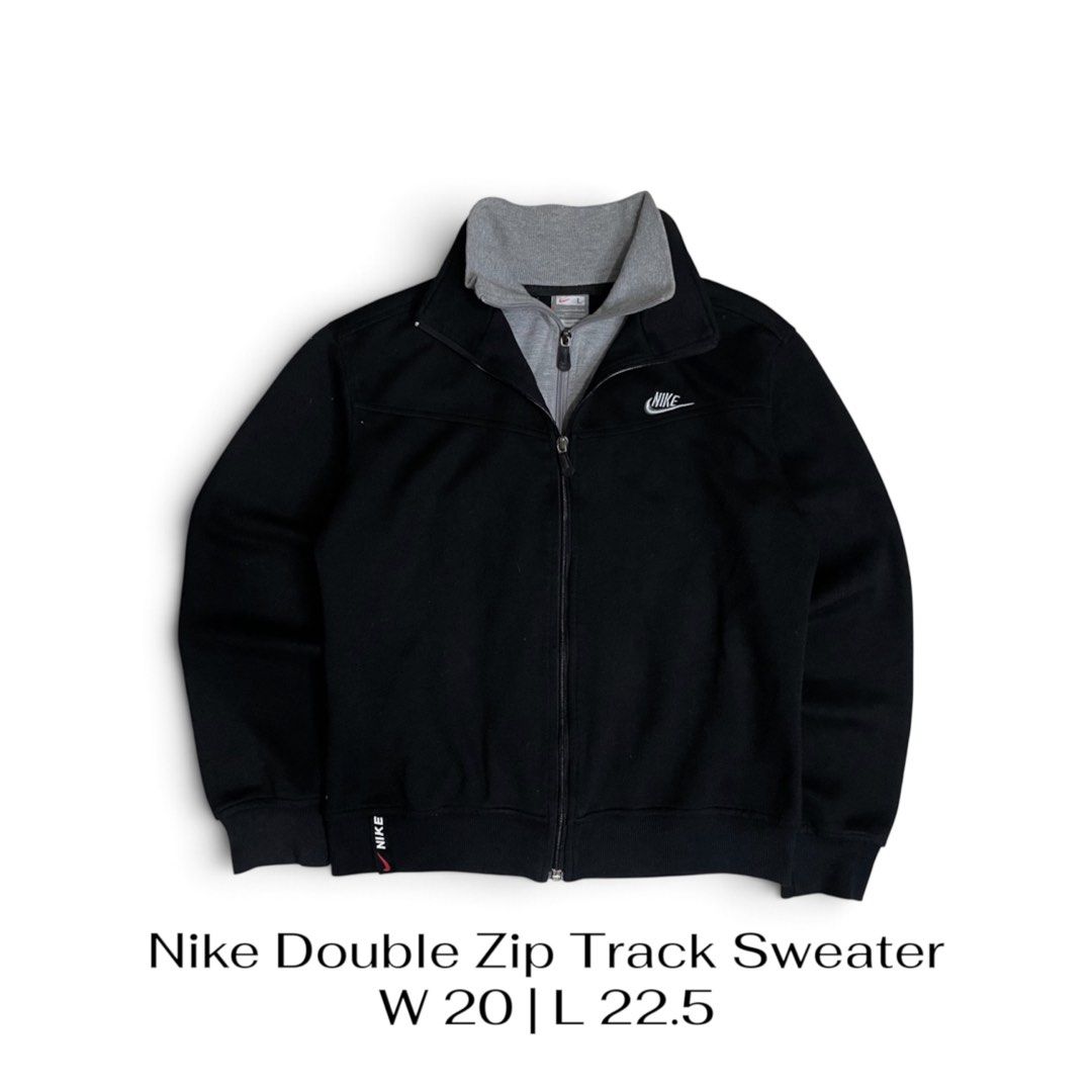 Nike Double Zip Track Sweater (Category: Activewear) located in Manila. Submitted by bloodripsx (Listing ID 1461459877, Image 1). Description: .