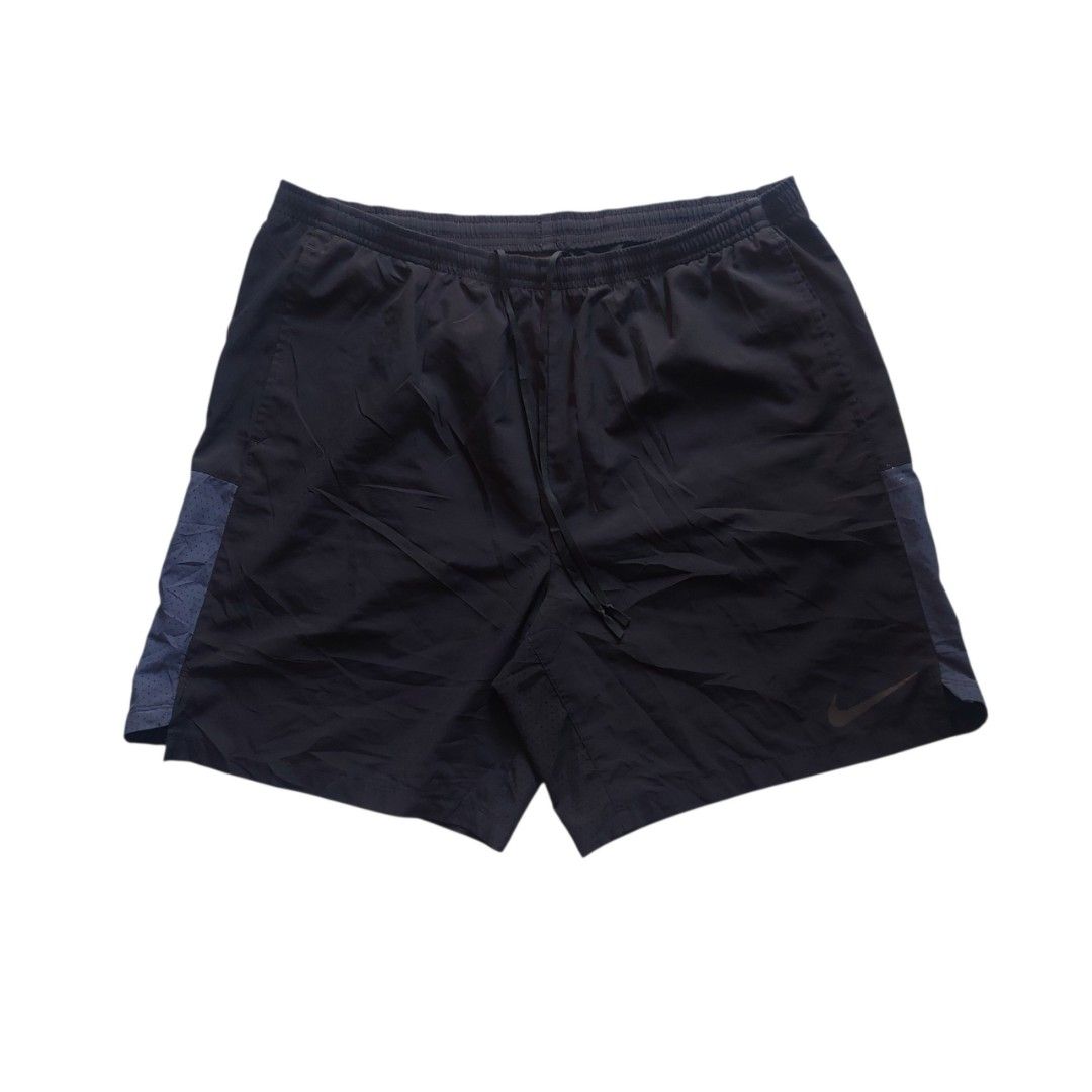 Nike Dri-Fit Running Shorts (Category: Activewear) located in Quezon City. Submitted by y3thriftshop (Listing ID 1461562217, Image 1). Description: Tag: Nike Dri-Fit Running Shorts Color : Black Size : XXL on Tag Dimension : 36-38x18 Leg Opening : 13 Condition : Good Color Rate : 9/10 Price : P499.00 Issue : none RFS : Buy and Sell Additional Information : - 2 Side Pockets Please read: - Color may vary due to lighting - Check dimension indicated 