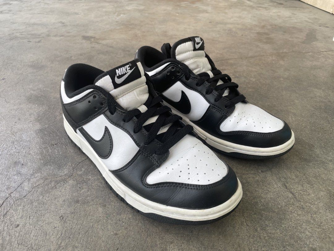 Nike Dunk Low Black White Panda from JAPAN (Category: Sneakers) located in Manila. Submitted by personal_garagesale (Listing ID 1461330713, Image 1). Description: NIKE Dunk Low "Panda" - US 8.5 / EU 42.0 / CN 265 / Cm 26.5 - Classic Low cut - Panda Black and White - Lightly used "as-is where-is" - Purchased from Nike store in Kobe, Japan. - RFS: Size is too small for me. - No box Meetup: Waltermart E.Rodriguez, Quezon City. Shipping: Payment firs