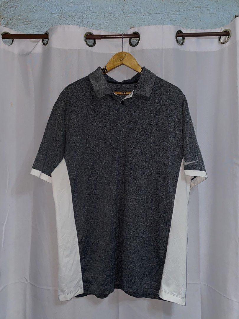 Nike golf dri fit polo shirt (Category: Tshirts & Polo Shirts ) located in Manila. Submitted by triptothrift7 (Listing ID 1461500520, Image 1). Description: pm me for fast transaction! N*KE GOLF DRI FIT FABRIC POLO SHIRT for only 799 size Xl to Xxl width 26 x 30/32 length need wash only authentic legit excellent condition color rate 9/10 authentic legit mode of payment gcash or bank transfer location Biñan laguna.