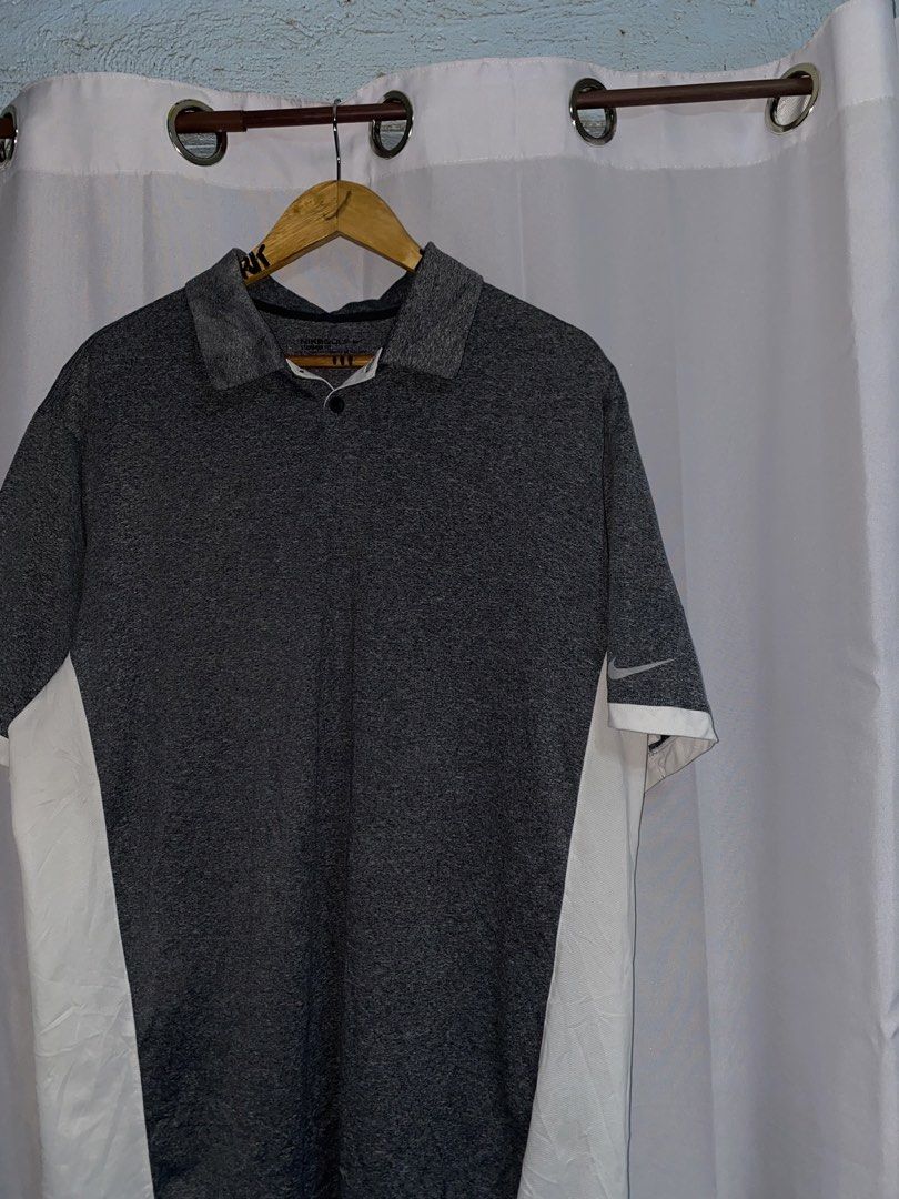 Nike golf dri fit polo shirt (Category: Tshirts & Polo Shirts ) located in Manila. Submitted by triptothrift7 (Listing ID 1461500520, Image 2). Description: pm me for fast transaction! N*KE GOLF DRI FIT FABRIC POLO SHIRT for only 799 size Xl to Xxl width 26 x 30/32 length need wash only authentic legit excellent condition color rate 9/10 authentic legit mode of payment gcash or bank transfer location Biñan laguna.