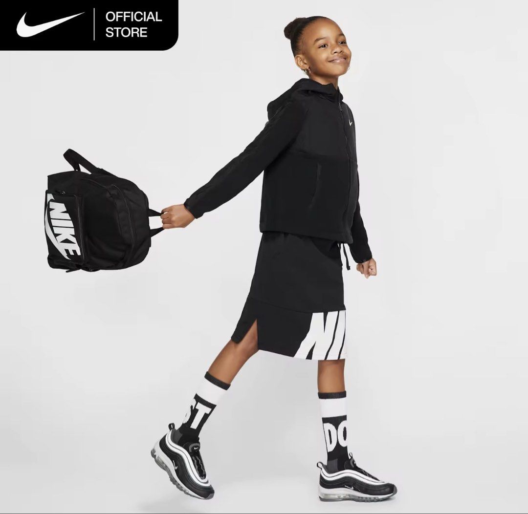 Nike Kids' Classic Backpack - Black 16L (Category: Babies & Kids Fashion) located in Makati City. Submitted by blissfulmom09 (Listing ID 1461427395, Image 3). Description: Brand New / Sealed with tag RFS: Business - gift shop 100% authentic purchased from Adidas Store SRP: 1595.00 Selling for only 895.00 **Money Back GUARANTEED** SDD - Lalamove / Grab LBC / JRS / J&T.