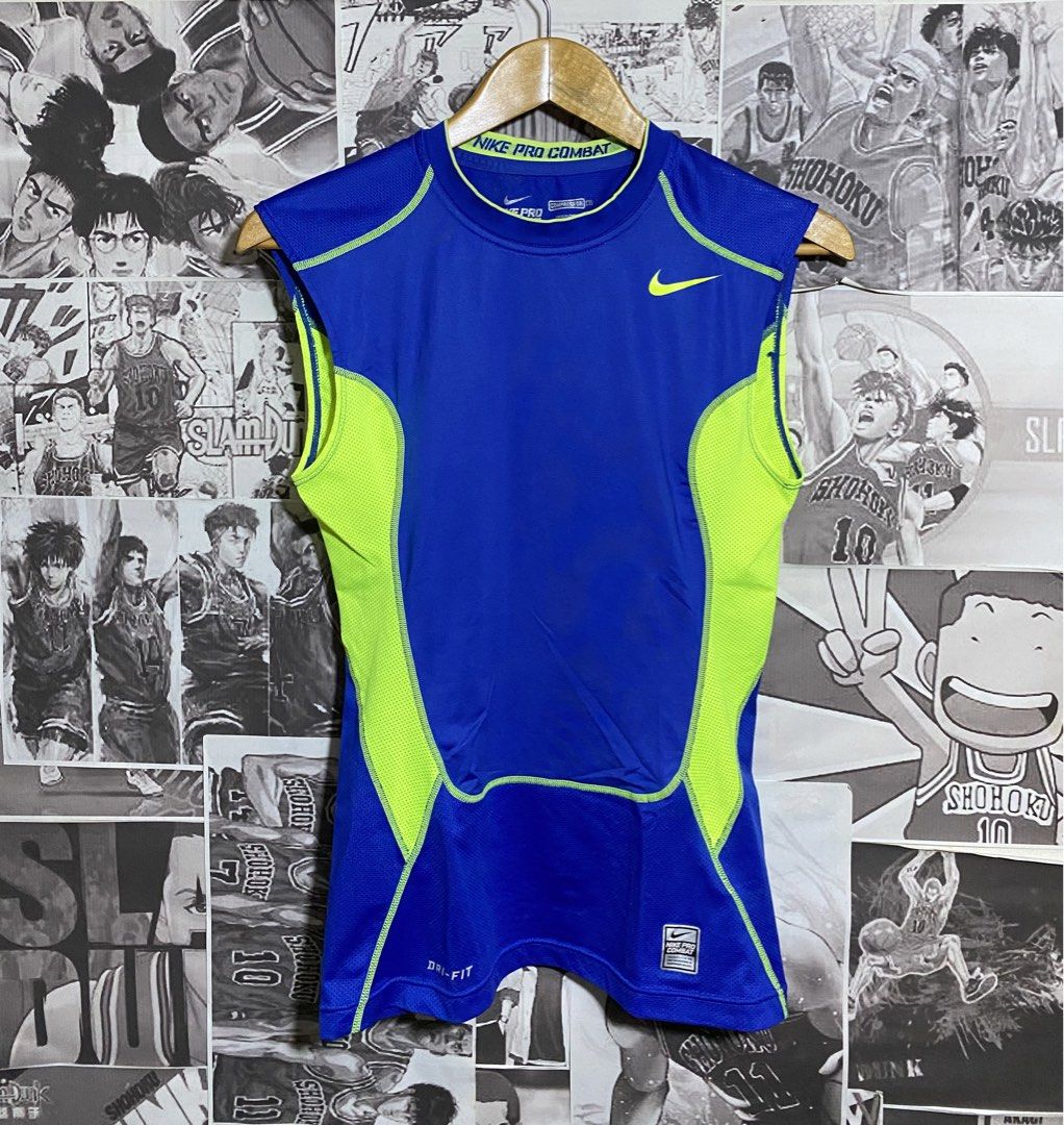 NIKE PRO COMBAT COMPRESSION DRI FIT SHIRT (Category: Activewear) located in Polomolok. Submitted by SafeThrift (Listing ID 1461428024, Image 1). Description: NIKE PRO COMBAT COMPRESSION DRI FIT SHIRT EXCELLENT NO ISSUES COMPLETE TAGS AUTHENTIC 9.5|10 COLOR RATE 20 WIDTH STRETCHED 25 LENGTH LARGE ON TAG.