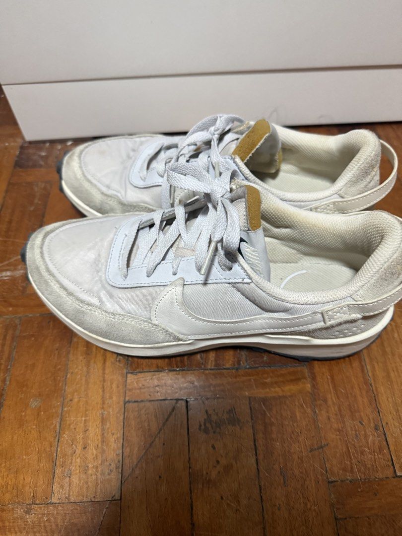 Nike Waffle Trainer 2 SE "1972" White (Category: Sneakers) located in Pasig City. Submitted by mollyscloset123 (Listing ID 1461429836, Image 3). Description: - Nike Waffle Trainer 2 SE (White) - Features iconic '1972' detail on the sole - Classic waffle outsole for excellent grip - Comfortable and stylish for everyday use - Minor signs of wear visible on the midsole and suede Price is negotiable .