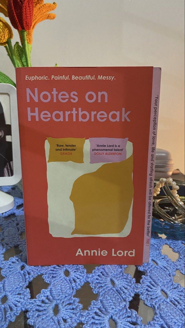 Notes on Heartbreak by Annie Lord (Category: Storybooks) located in Paranaque City. Submitted by 0189cart (Listing ID 1461460578, Image 1). Description: Notes on Heartbreak by Annie Lord - paperback - mint condition!! - can send more photos of the book mop: bank transfer mod: lalamove or j&t only willing to meet up around sm manila.