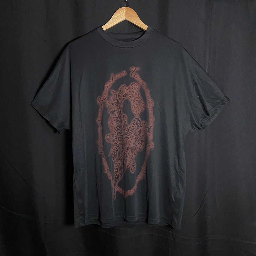 NUTEMPEROR Vegetable Project 034 Oversized Graphic Tee (Category: Tshirts & Polo Shirts ) located in Manila. Submitted by curatedvg. (Listing ID 1461458106, Image 1). Description: This is a very rare underground piece that you rarely see listed in the local market. Size 2 Width: 23 inches Length: 28.5 inches Actual Fit: Large boxy fit, Medium Oversized Excellent used condition Has pinholes (please check last pictures) Perfect for anyone into the 