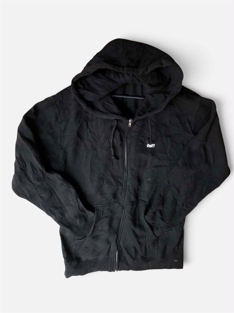 OBEY FULL-ZIP HOODIES (Category: Hoodies) located in Bacolod City. Submitted by truk_thrift (Listing ID 1461346226, Image 1). Description: .