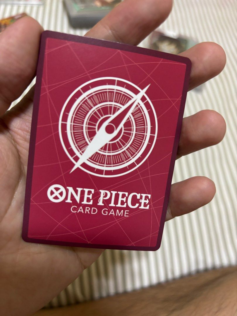 One piece card game OP01 PL luffy (Category: Raw Singles) located in San Fernando. Submitted by goneforgoodz (Listing ID 1461521707, Image 2). Description: With whites .