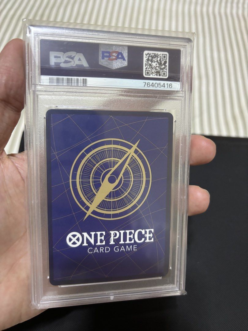 One piece card game OP01 ulti psa10 (Category: Raw Singles) located in San Fernando. Submitted by goneforgoodz (Listing ID 1461508518, Image 2). Description: .