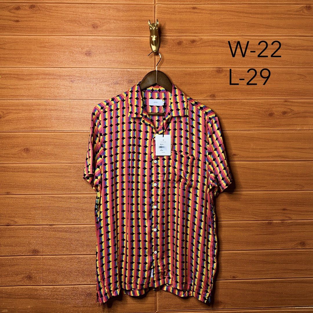 Onia Button down (Category: Formal Shirts) located in Quezon City. Submitted by donklasiko (Listing ID 1461558430, Image 2). Description: Condition: 9.5+/10 Pristine condition Issue: non Refer to the dimension 🤗 PM FOR MORE DETAILS NO RETURN, NO EXCHANGE & NO REFUND! ✅I ALSO ACCEPT TRADE/SWAP TO ANYTHING JUST DROP YOUR OFFER Please manage your expectations, this is a secondhand item. What you see is what you get 😊 💵MOP: GCASH, BDO or Cash on D