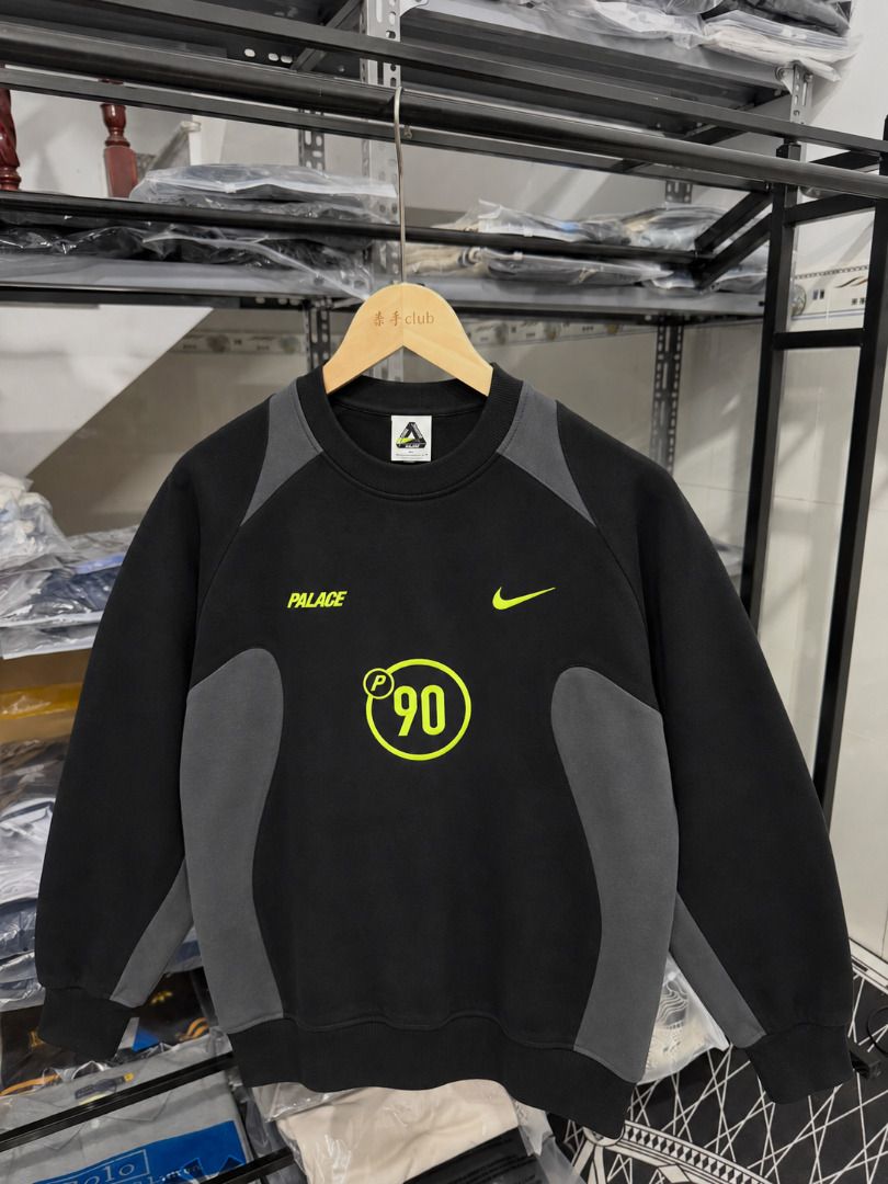 Palace x Nike Total P90 Crewneck (Category: Activewear) located in San Fernando. Submitted by fynder (Listing ID 1461389101, Image 3). Description: Palace x Nike Total P90 Crewneck 🔥 100% Auth Brand New 🔥 Available Sizes: S-XL 💬 DM for more Photos or Size Chart 📦 Fast processing (Air cargo freight) 💬 More drops daily on IG: @fynder1 🔒 Buyer protection through Carousell — shop with confidence .