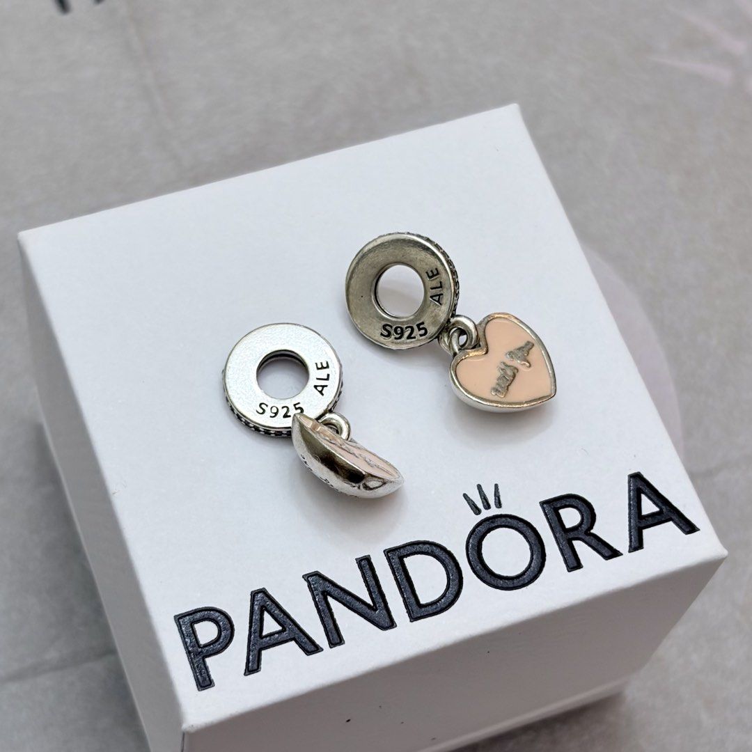 Pandora Travel Together Dangle Charm Pair (RETIRED) (Category: Charms) located in Makati City. Submitted by charmedby.jo (Listing ID 1461445951, Image 2). Description: - 1350 each, get both for 2500 - authentic, retired Pandora charm w/ 925 ALE mark - preloved, excellent condition - lifetime free cleaning at Pandora branches - recently cleaned at 6750 Ayala Pandora Care Center (pm for receipt/proof) .